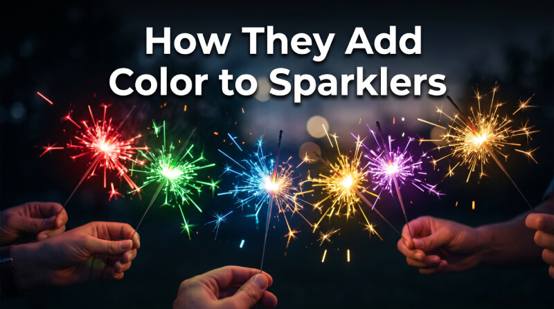 How They Add Color to Sparklers